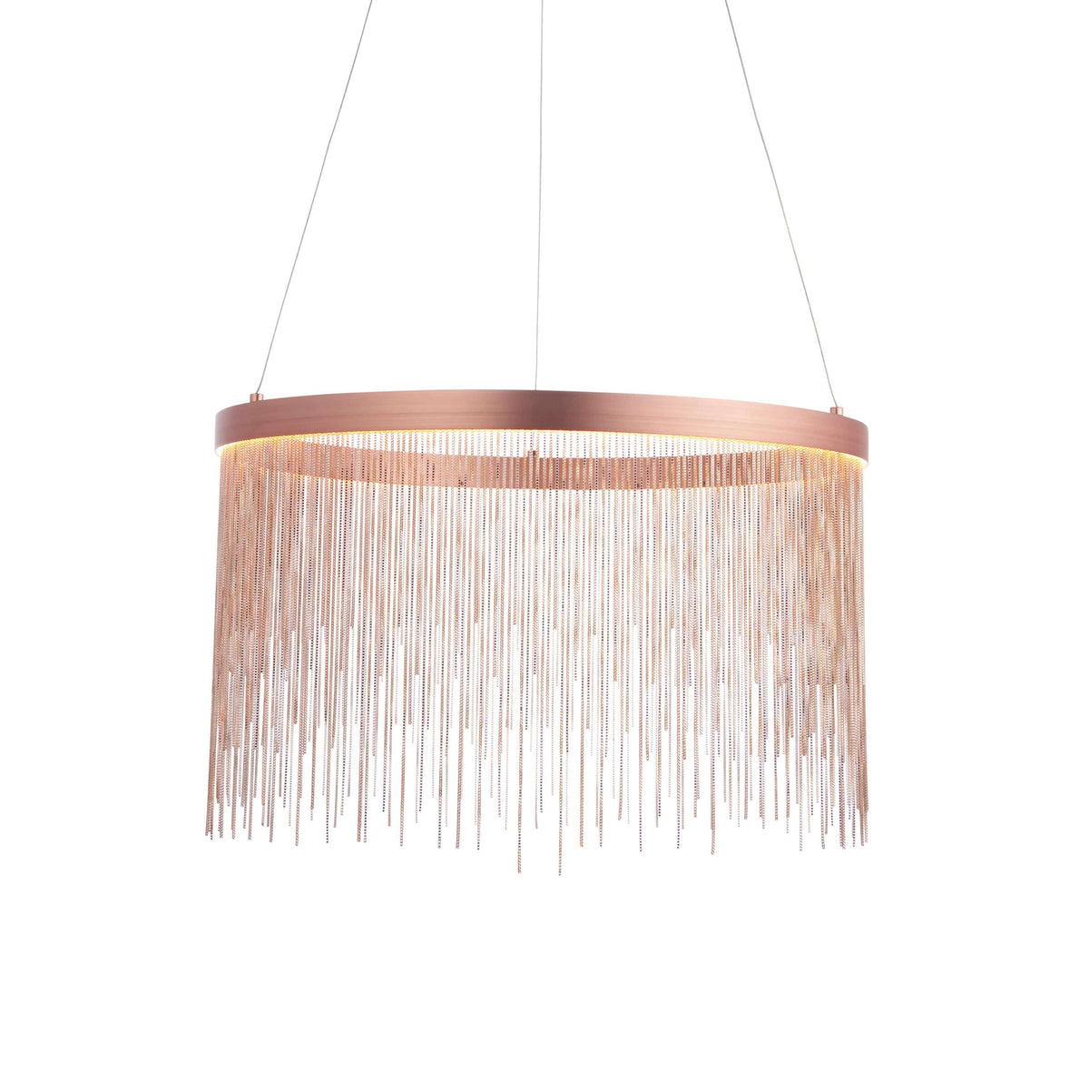 Zelma Pendant Light Brushed Copper.