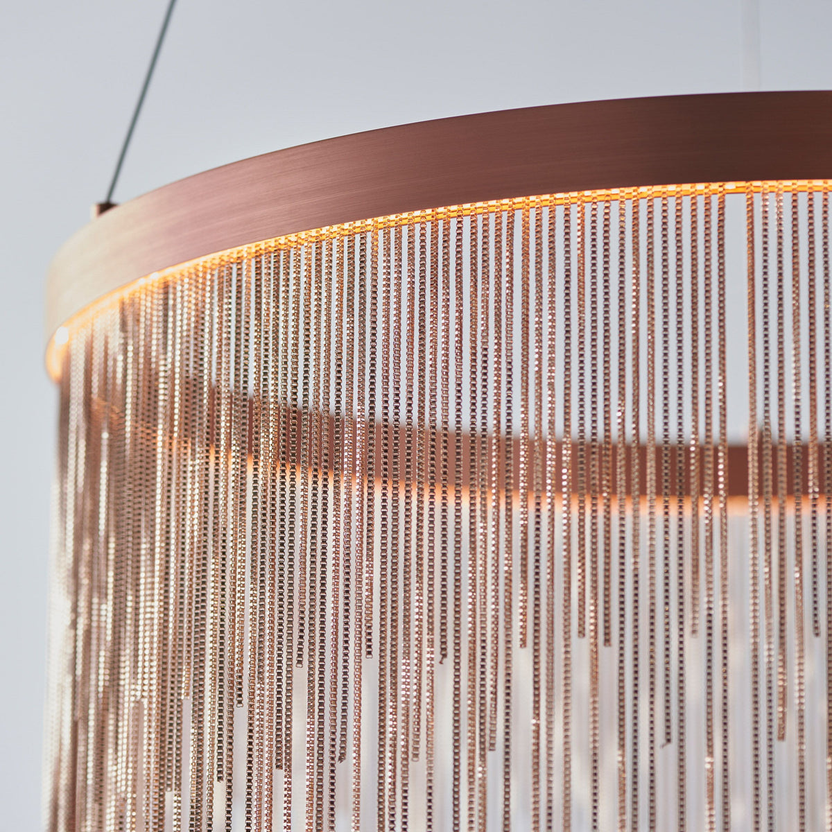 Zelma Pendant Light Brushed Copper.