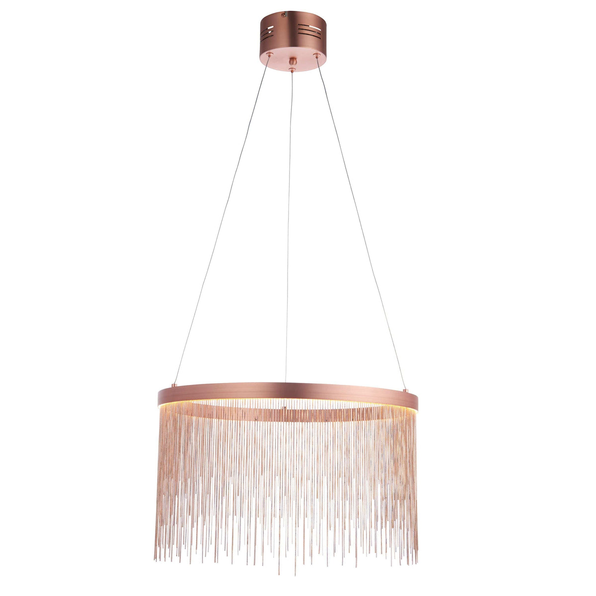 Zelma Pendant Light Brushed Copper.