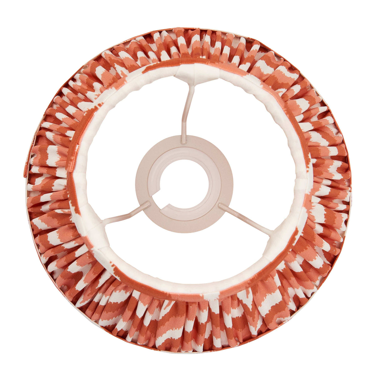 Bodhi Lighting Ziggy Shade Apricot Orange Fabric 20cm House of Isabella UK