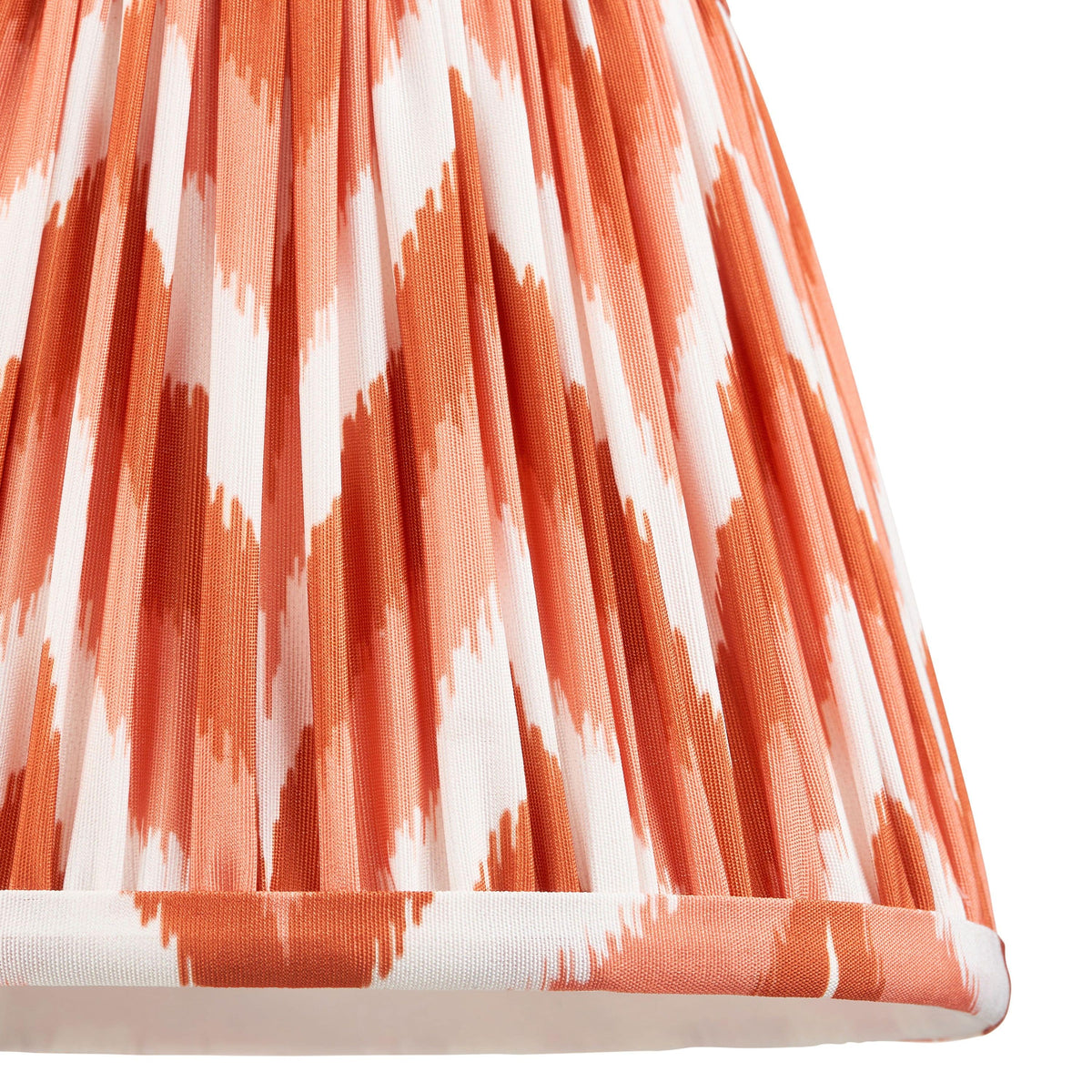 Bodhi Lighting Ziggy Shade Apricot Orange Fabric 20cm House of Isabella UK