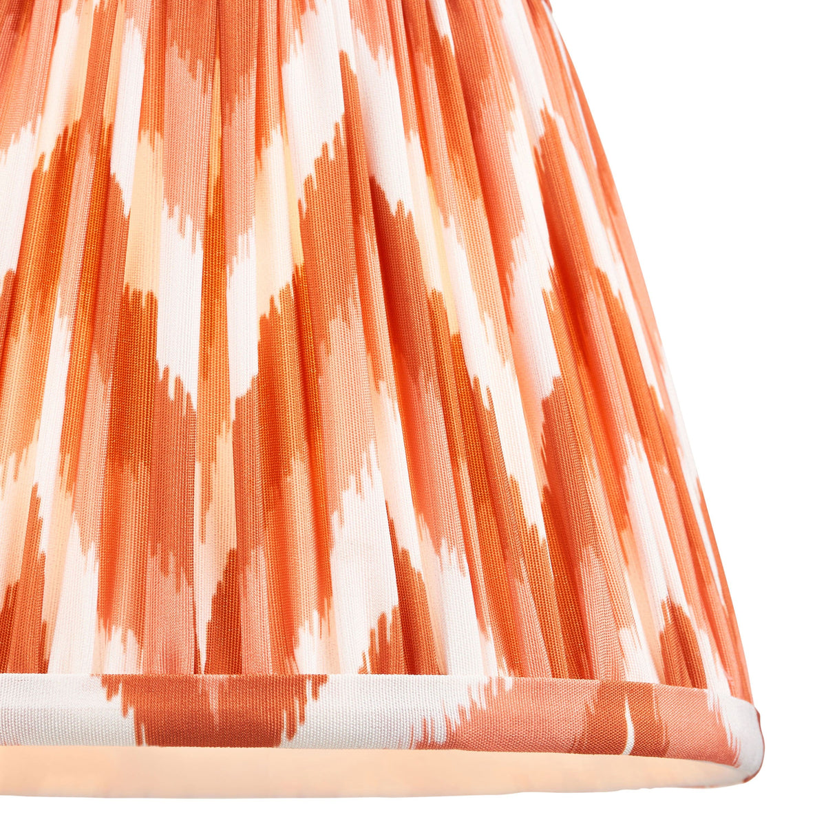 Bodhi Lighting Ziggy Shade Apricot Orange Fabric 20cm House of Isabella UK