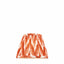 Bodhi Lighting Ziggy Shade Apricot Orange Fabric 20cm House of Isabella UK