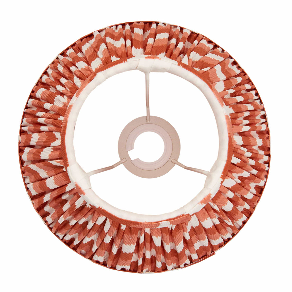 Bodhi Lighting Ziggy Shade Apricot Orange Fabric 25cm House of Isabella UK