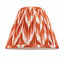 Bodhi Lighting Ziggy Shade Apricot Orange Fabric 25cm House of Isabella UK