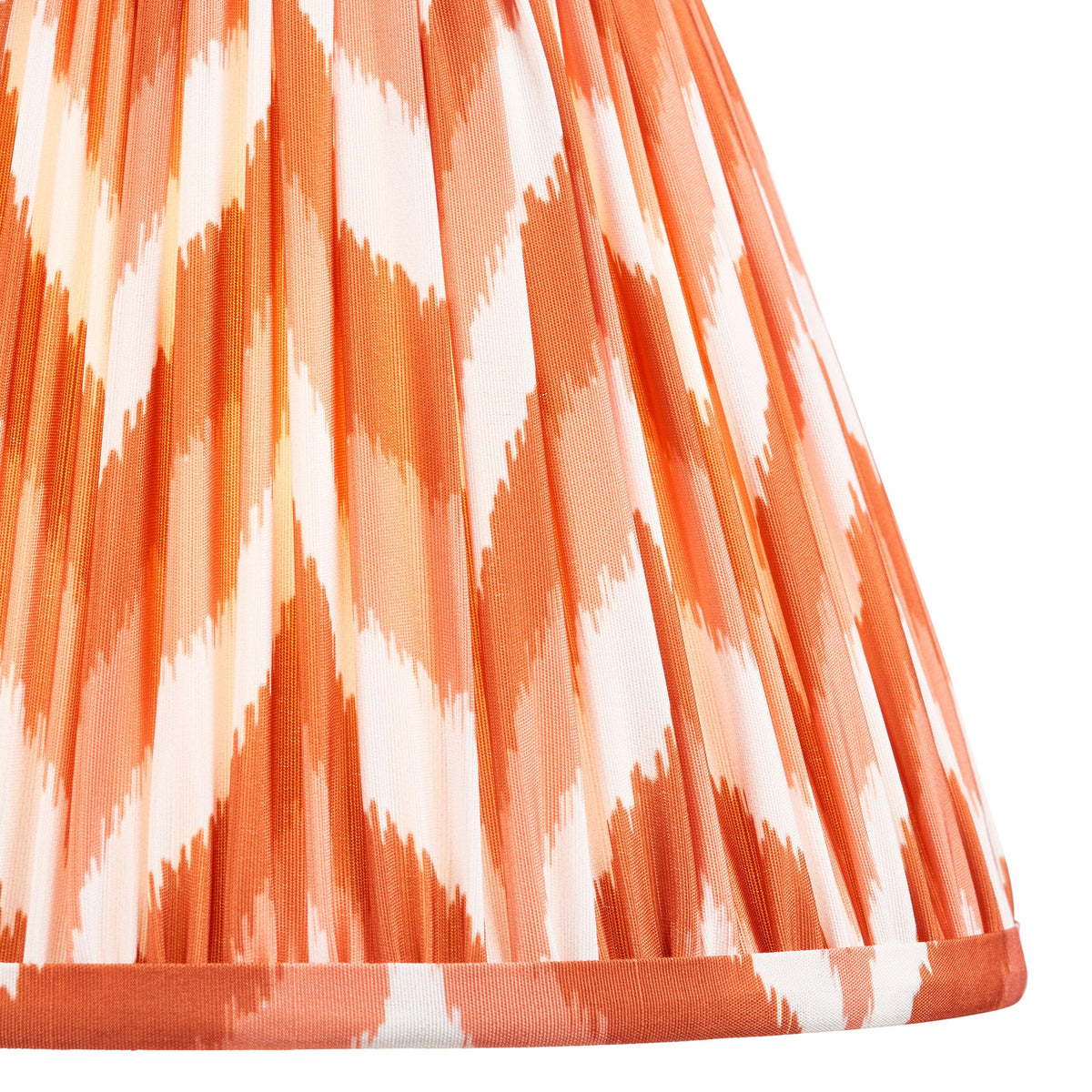 Bodhi Lighting Ziggy Shade Apricot Orange Fabric 25cm House of Isabella UK