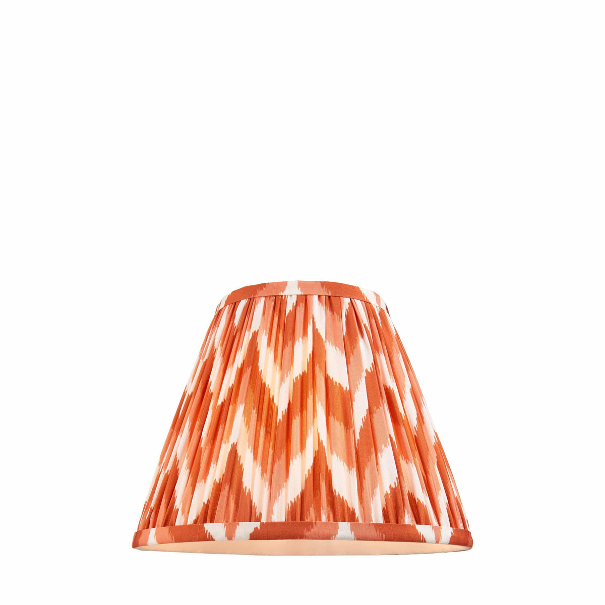Bodhi Lighting Ziggy Shade Apricot Orange Fabric 25cm House of Isabella UK