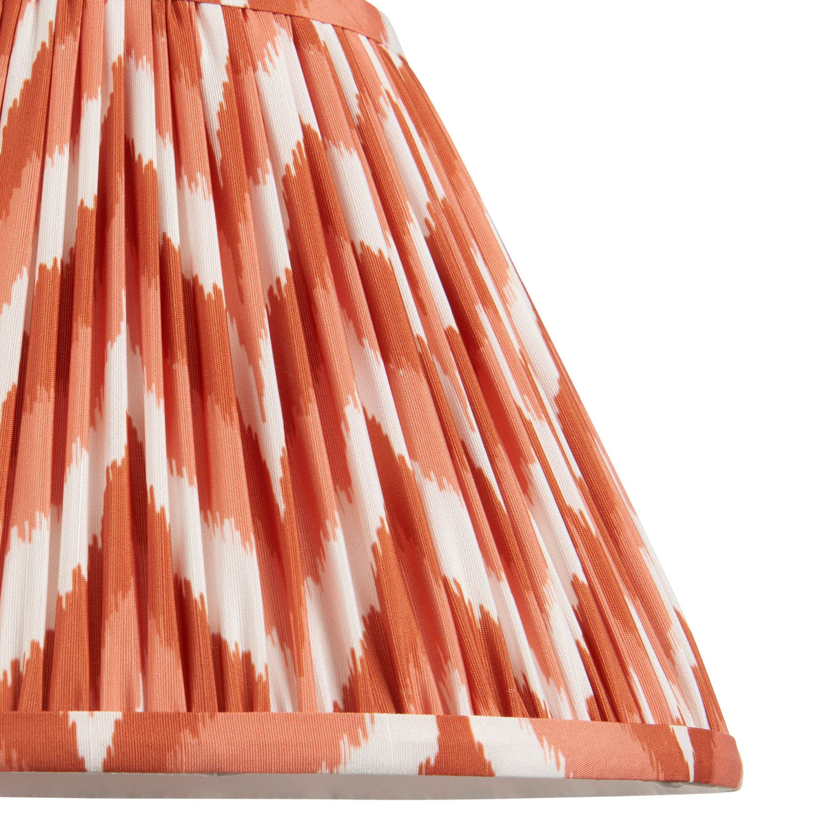Bodhi Lighting Ziggy Shade Apricot Orange Fabric 30cm House of Isabella UK