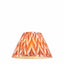 Bodhi Lighting Ziggy Shade Apricot Orange Fabric 30cm House of Isabella UK