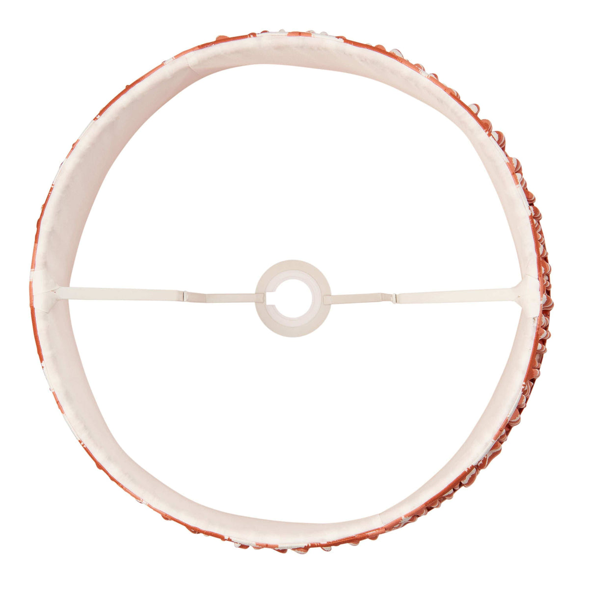 Bodhi Lighting Ziggy Shade Apricot Orange Fabric 35cm House of Isabella UK