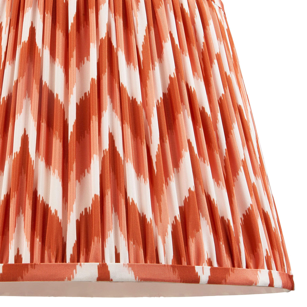 Bodhi Lighting Ziggy Shade Apricot Orange Fabric 35cm House of Isabella UK