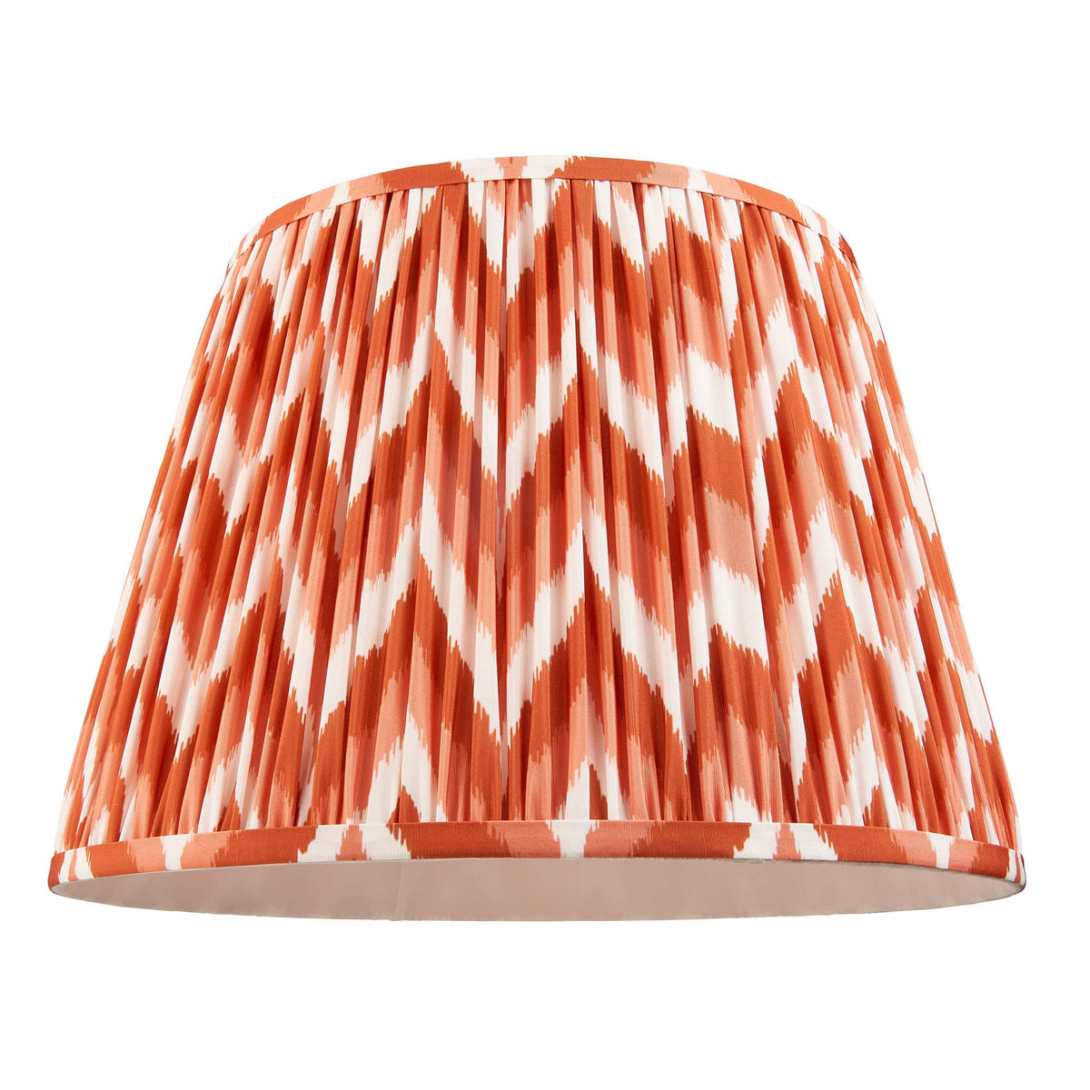 Bodhi Lighting Ziggy Shade Apricot Orange Fabric 40cm House of Isabella UK