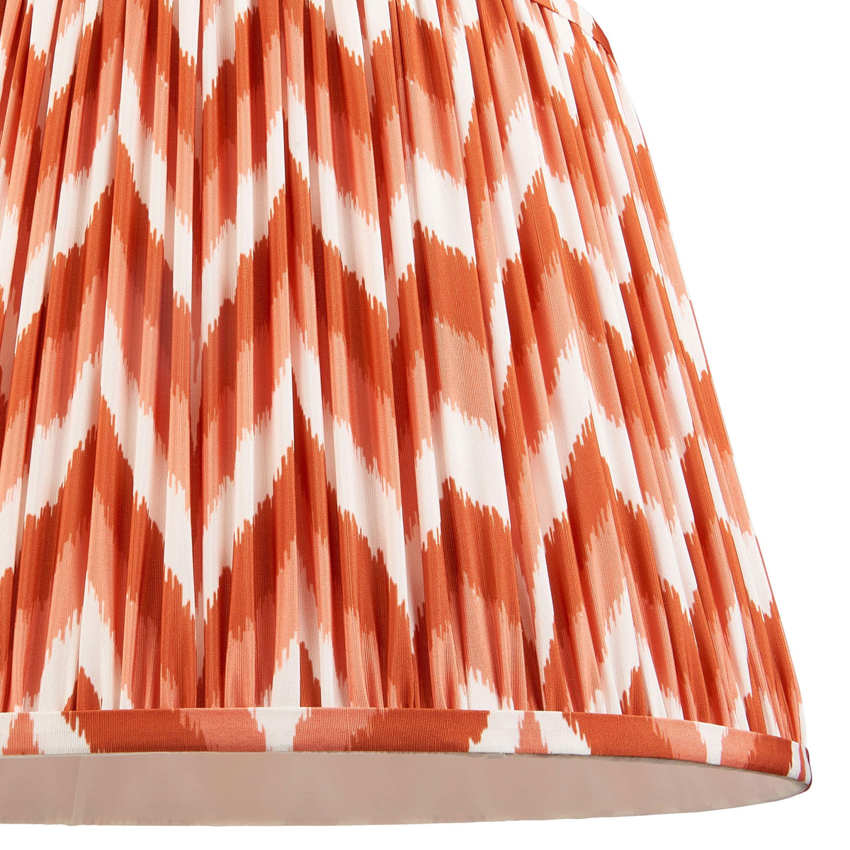 Bodhi Lighting Ziggy Shade Apricot Orange Fabric 40cm House of Isabella UK