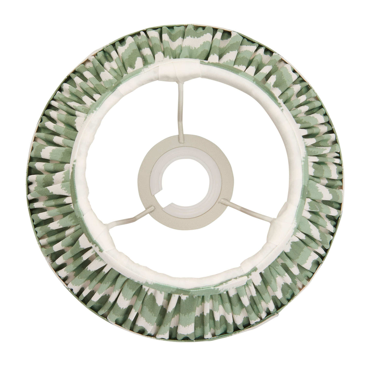 Bodhi Lighting Ziggy Shade Cotsbro Green Fabric 20cm House of Isabella UK