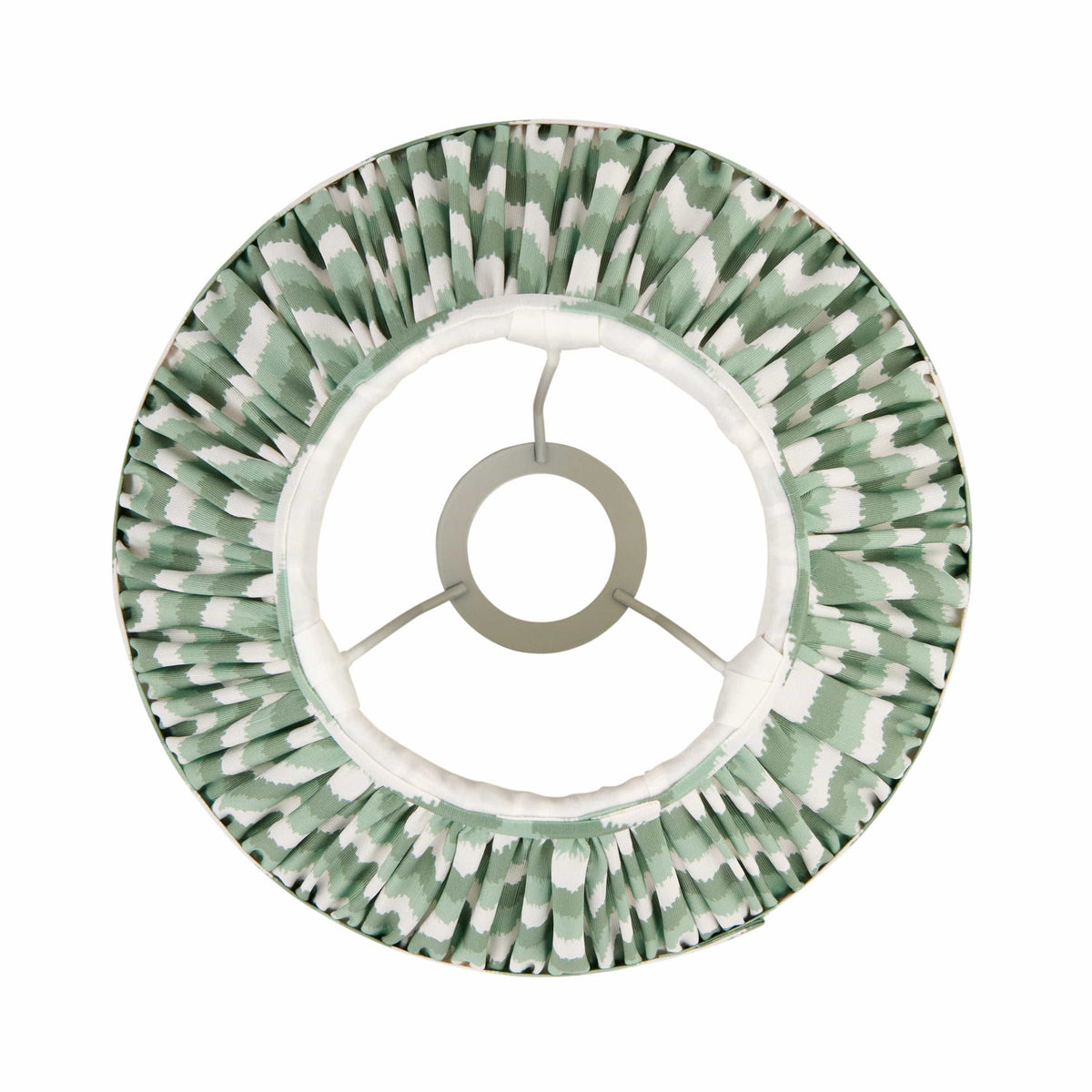 Bodhi Lighting Ziggy Shade Cotsbro Green Fabric 25cm House of Isabella UK