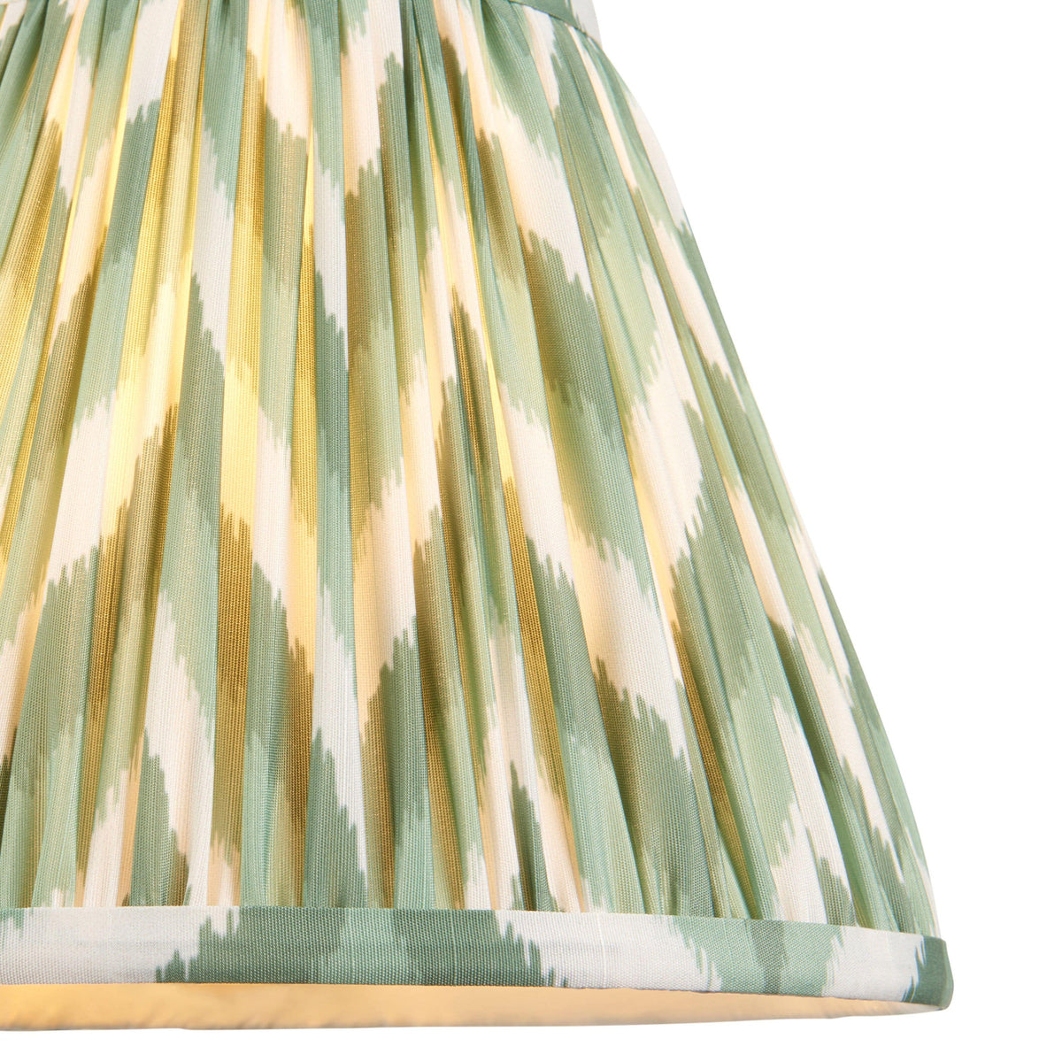 Bodhi Lighting Ziggy Shade Cotsbro Green Fabric 25cm House of Isabella UK