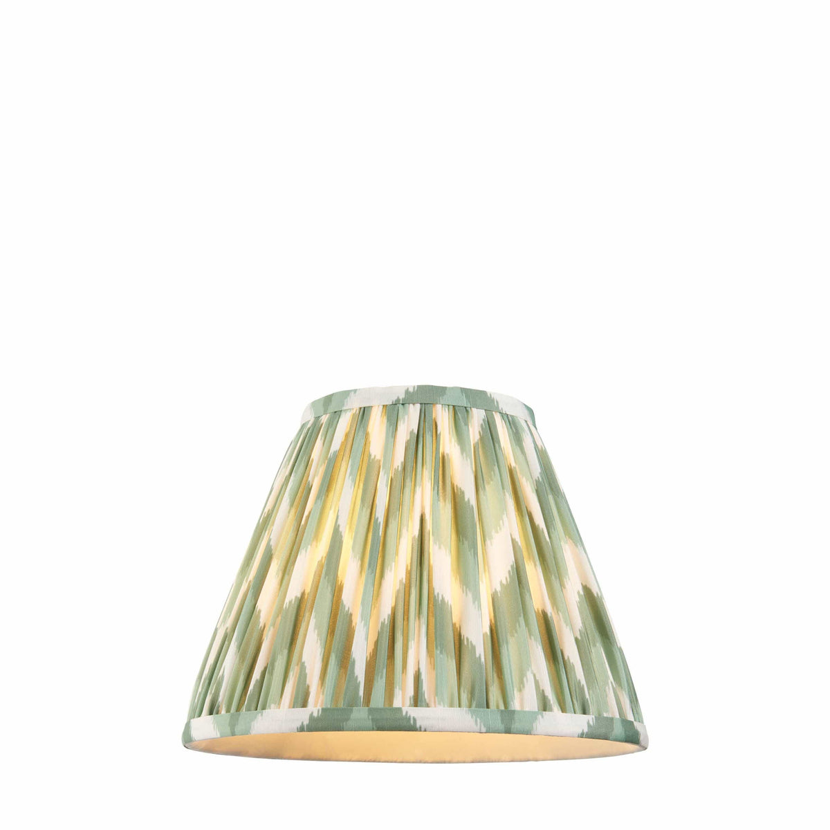 Bodhi Lighting Ziggy Shade Cotsbro Green Fabric 25cm House of Isabella UK