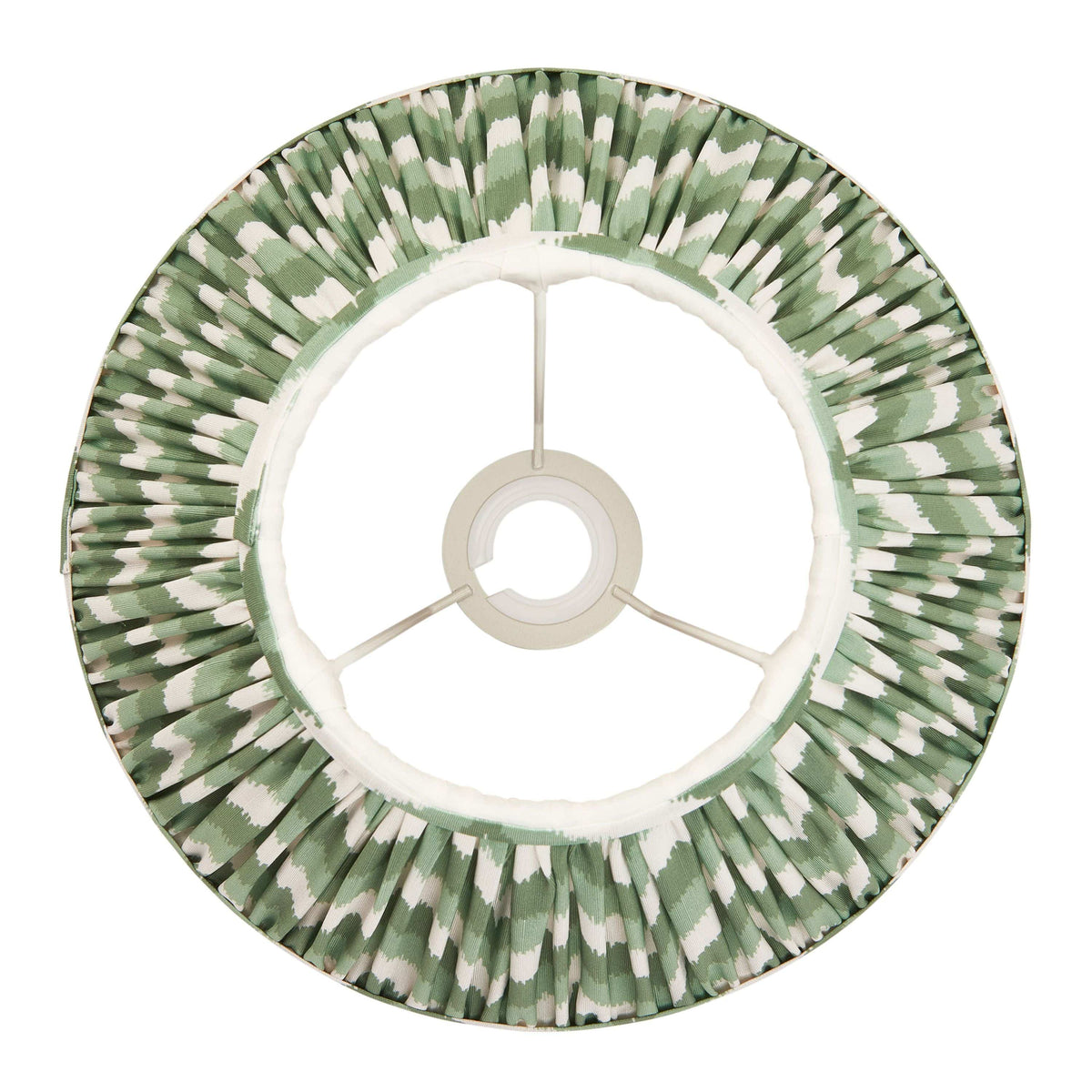 Bodhi Lighting Ziggy Shade Cotsbro Green Fabric 30cm House of Isabella UK