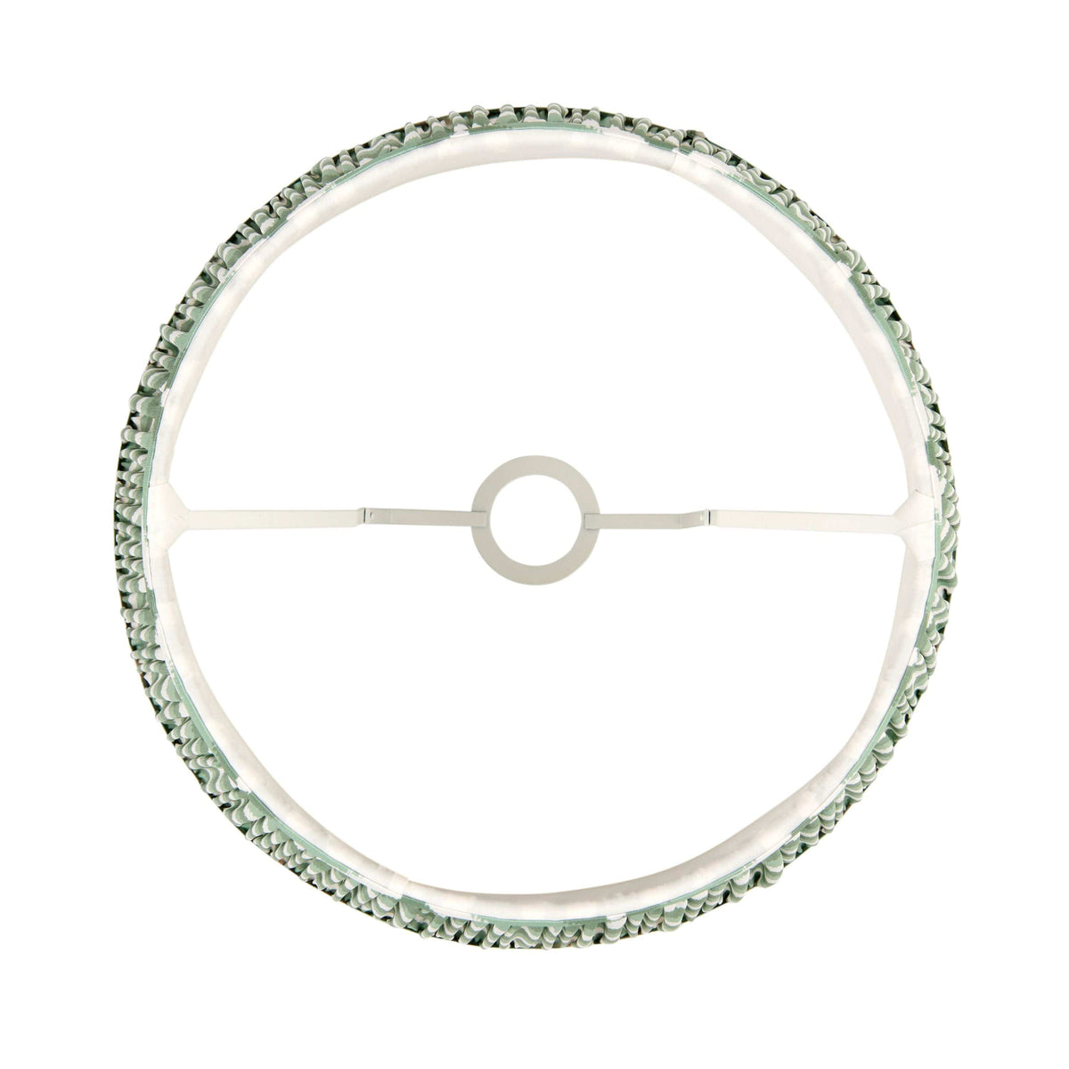 Bodhi Lighting Ziggy Shade Cotsbro Green Fabric 40cm House of Isabella UK