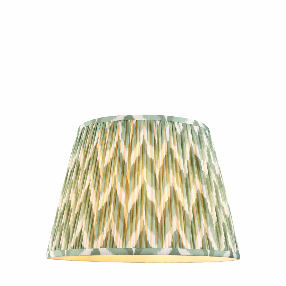 Bodhi Lighting Ziggy Shade Cotsbro Green Fabric 40cm House of Isabella UK