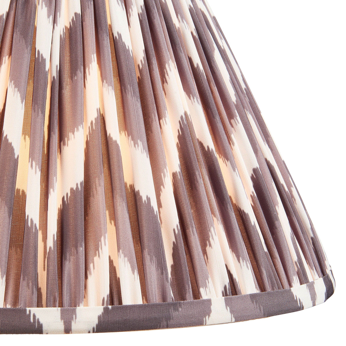 Bodhi Lighting Ziggy Shade Pearl Grey Fabric 30cm House of Isabella UK