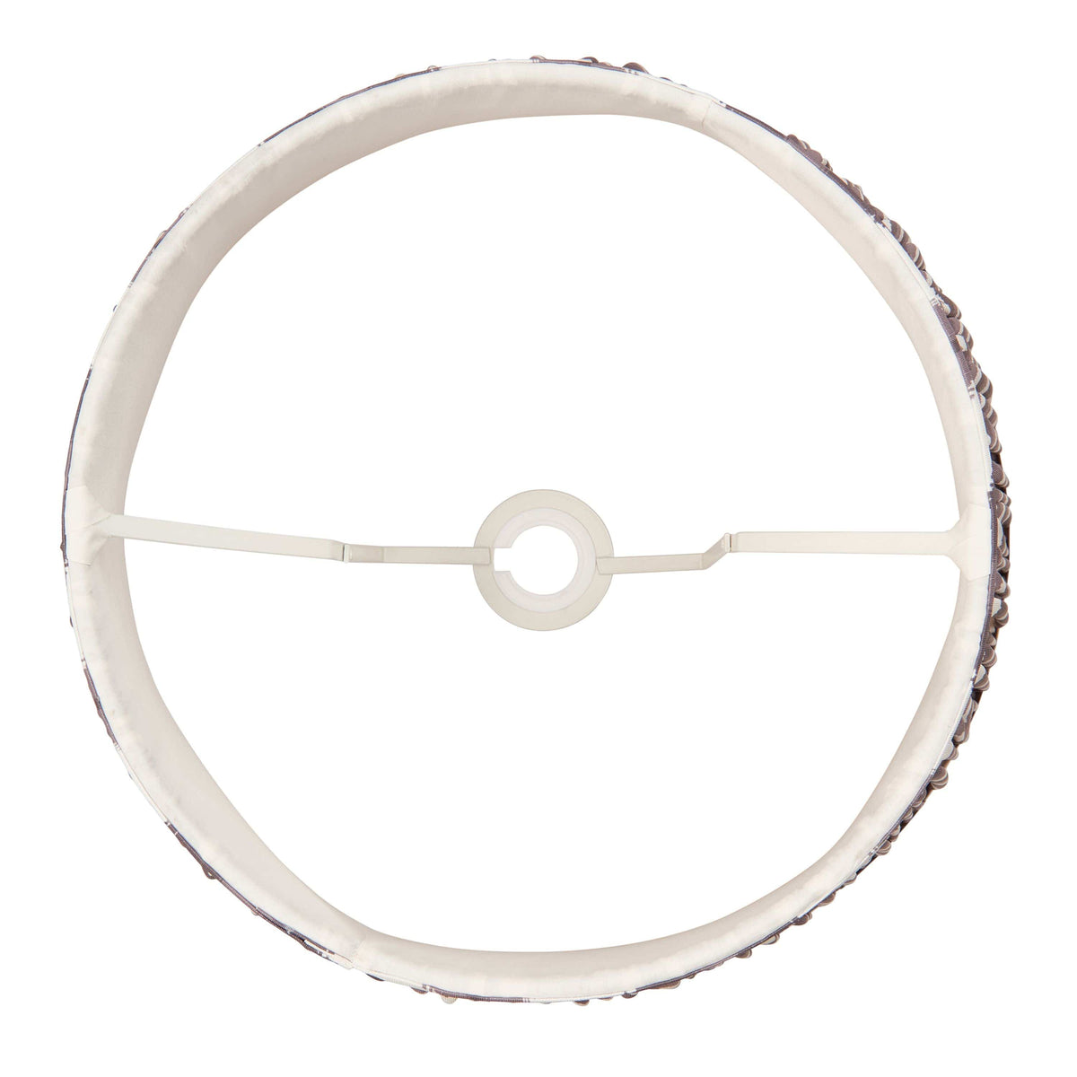 Bodhi Lighting Ziggy Shade Pearl Grey Fabric 35cm House of Isabella UK