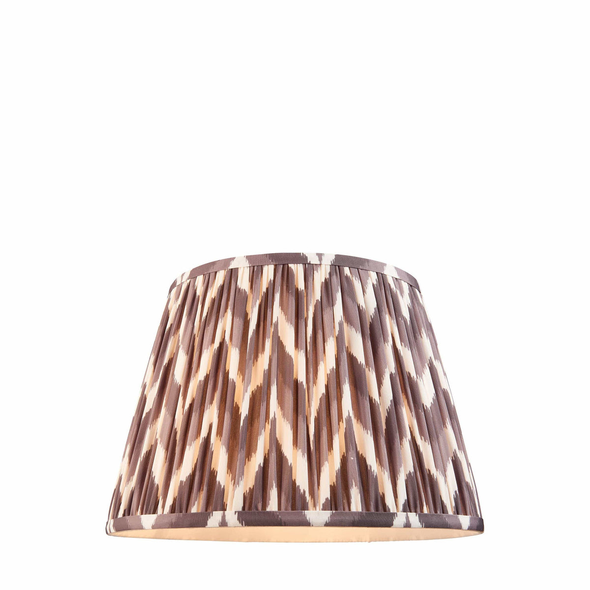 Bodhi Lighting Ziggy Shade Pearl Grey Fabric 35cm House of Isabella UK