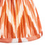 Bodhi Lighting Zigzag Shade Apricot Orange Fabric 16cm House of Isabella UK
