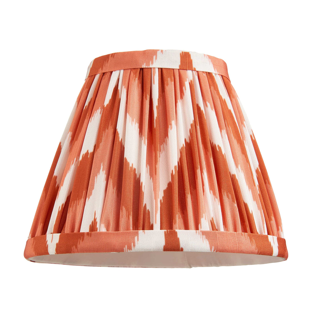 Bodhi Lighting Zigzag Shade Apricot Orange Fabric 16cm House of Isabella UK