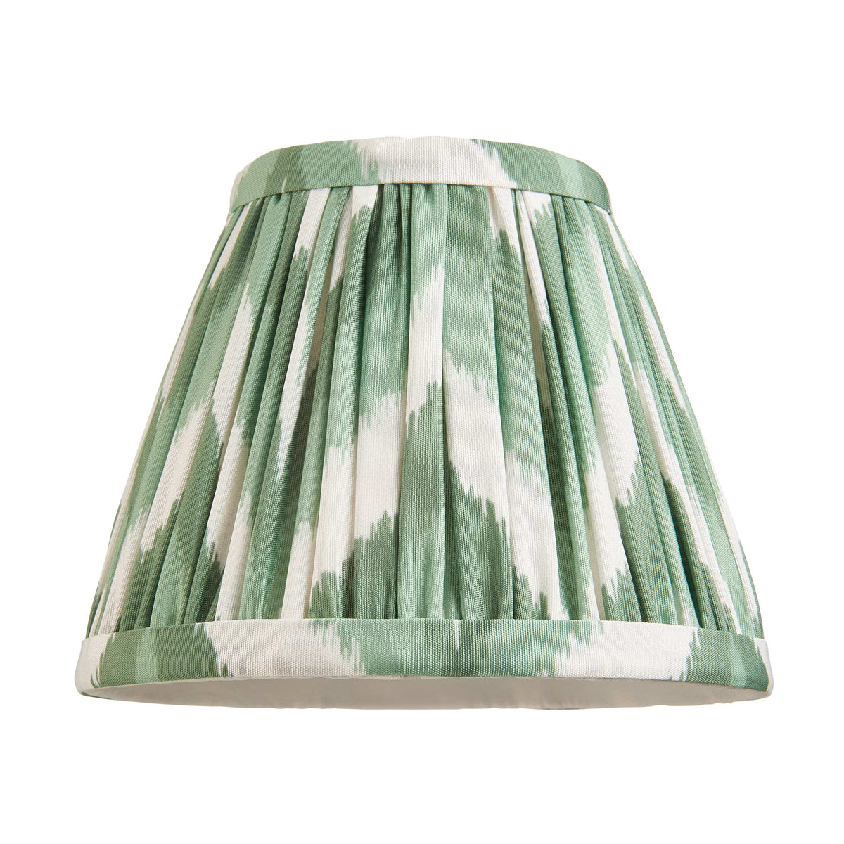 Bodhi Lighting Zigzag Shade Cotswold Green Fabric 16cm House of Isabella UK
