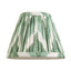 Bodhi Lighting Zigzag Shade Cotswold Green Fabric 16cm House of Isabella UK