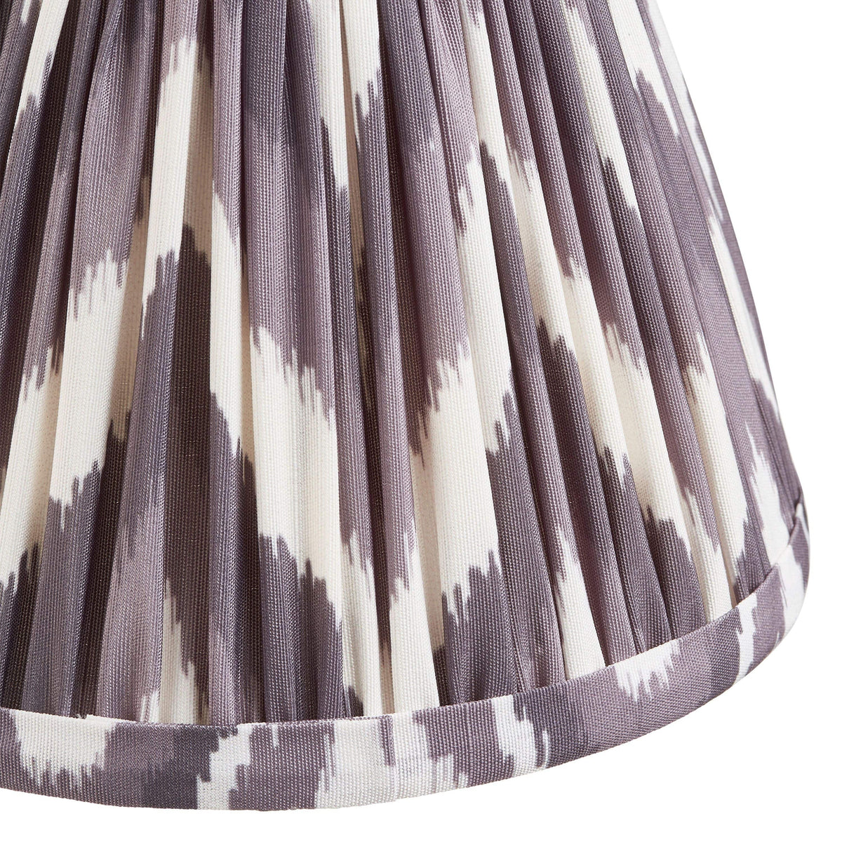Bodhi Lighting Zigzag Shade Pearl Grey Fabric 16cm House of Isabella UK