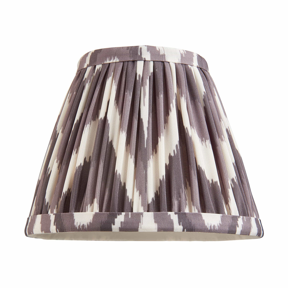 Bodhi Lighting Zigzag Shade Pearl Grey Fabric 16cm House of Isabella UK
