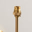 Bodhi Lighting Zolo T Bar 1 Wall Light Fitting Brushed Brass House of Isabella UK