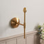 Bodhi Lighting Zolo T Bar 1 Wall Light Fitting Brushed Brass House of Isabella UK