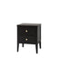 Bodhi Living Acton 2 Drawer Bedside Black House of Isabella UK