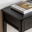 Bodhi Living Acton 2 Drawer Console Black House of Isabella UK