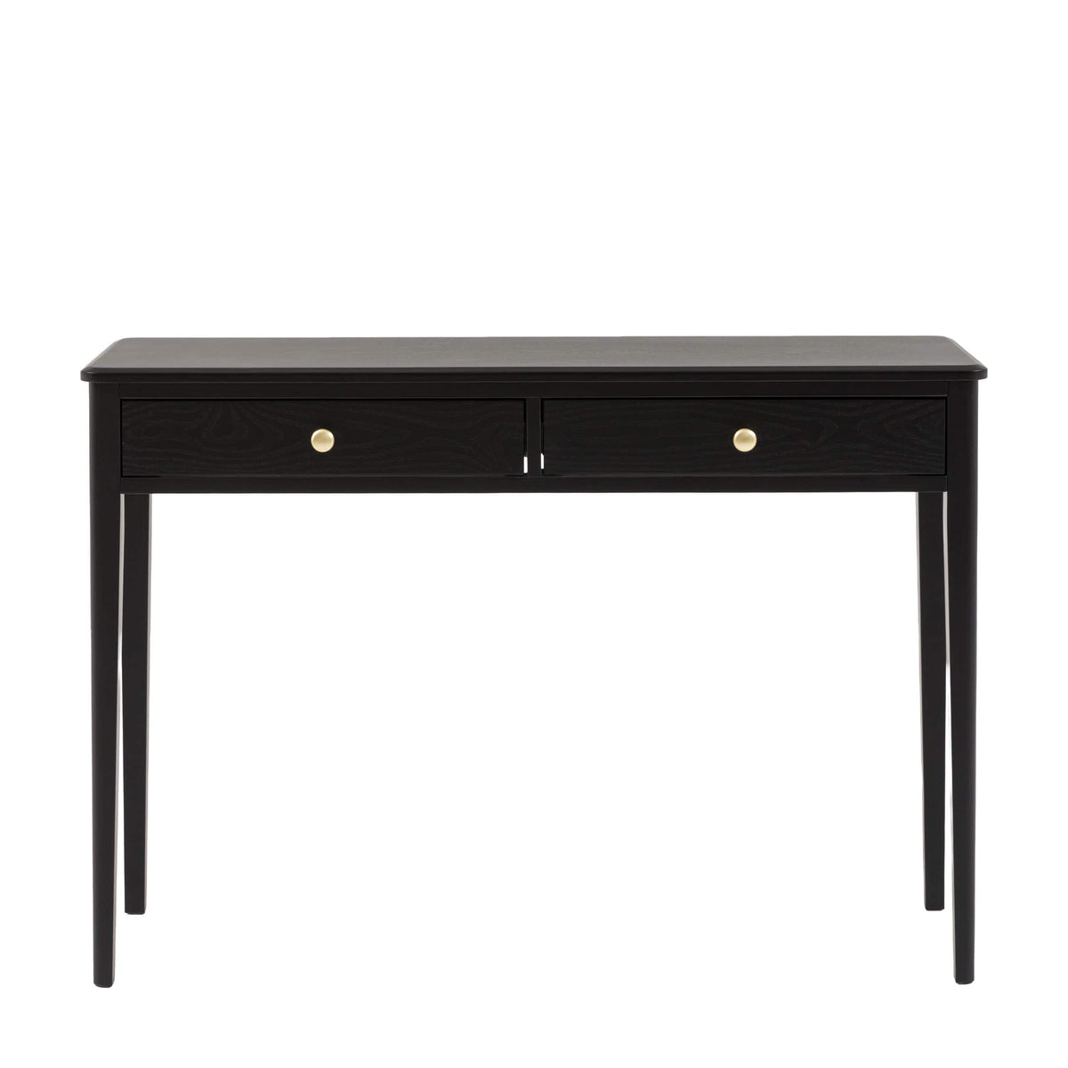 Bodhi Living Acton 2 Drawer Console Black House of Isabella UK