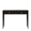 Bodhi Living Acton 2 Drawer Console Black House of Isabella UK