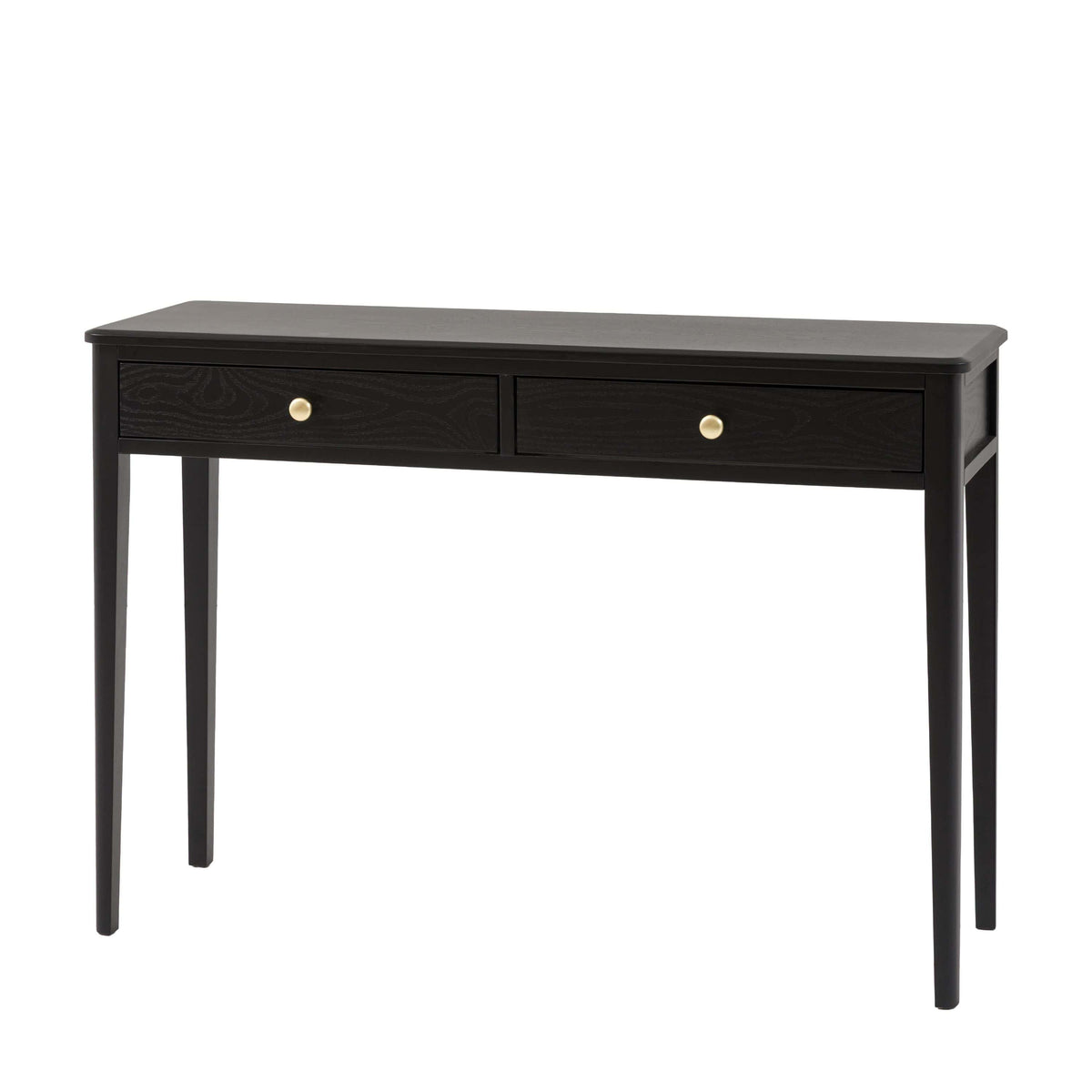 Bodhi Living Acton 2 Drawer Console Black House of Isabella UK
