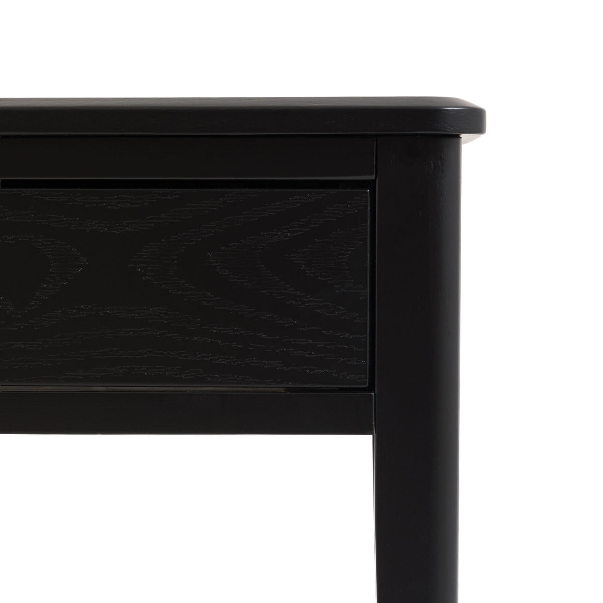 Bodhi Living Acton 2 Drawer Console Black House of Isabella UK