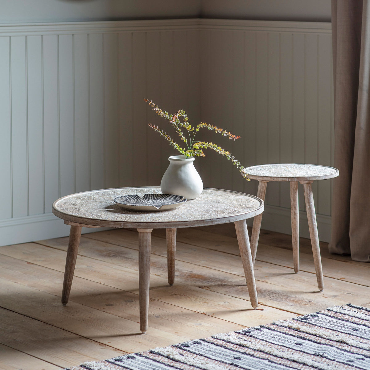 Alcester Coffee Table Natural White.