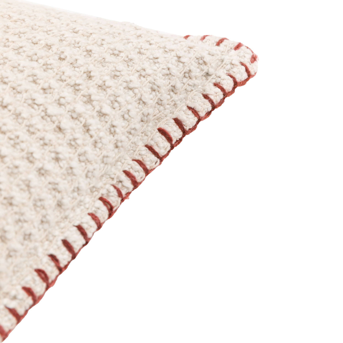 Bodhi Living Alder Textured Cushion Cream House of Isabella UK