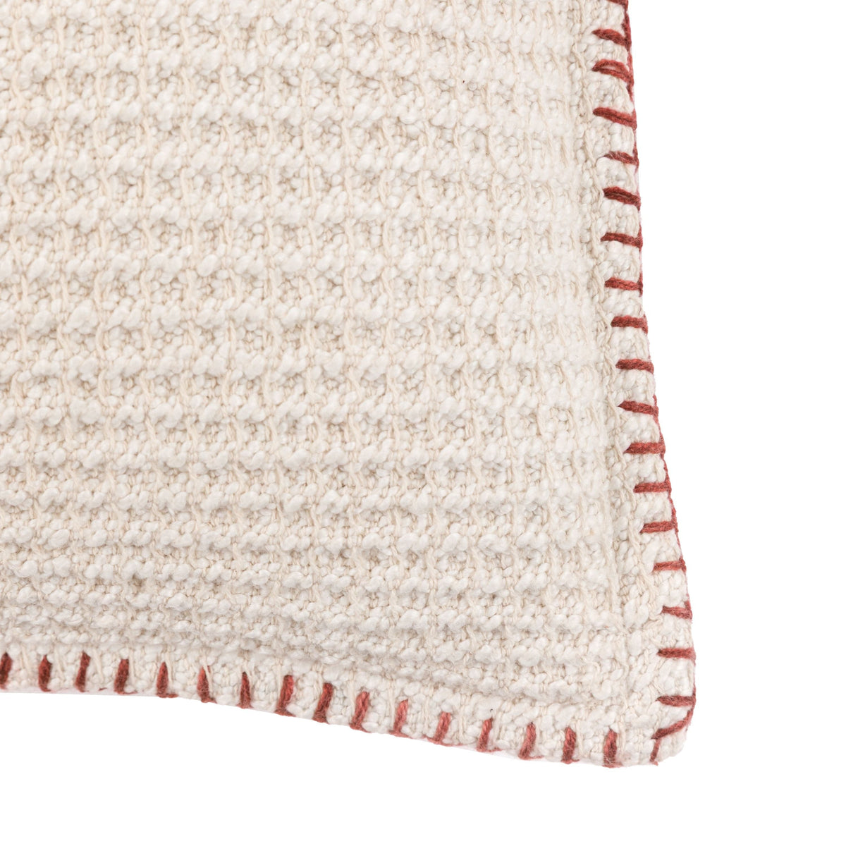 Bodhi Living Alder Textured Cushion Cream House of Isabella UK