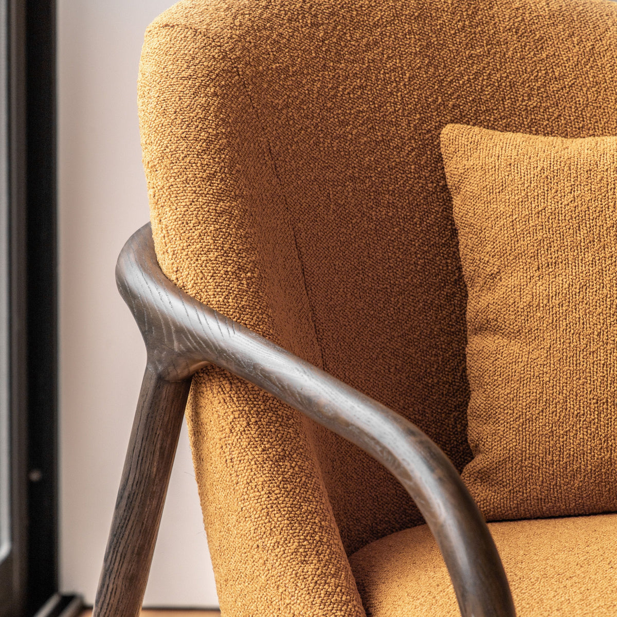 Allet Armchair - Ochre.