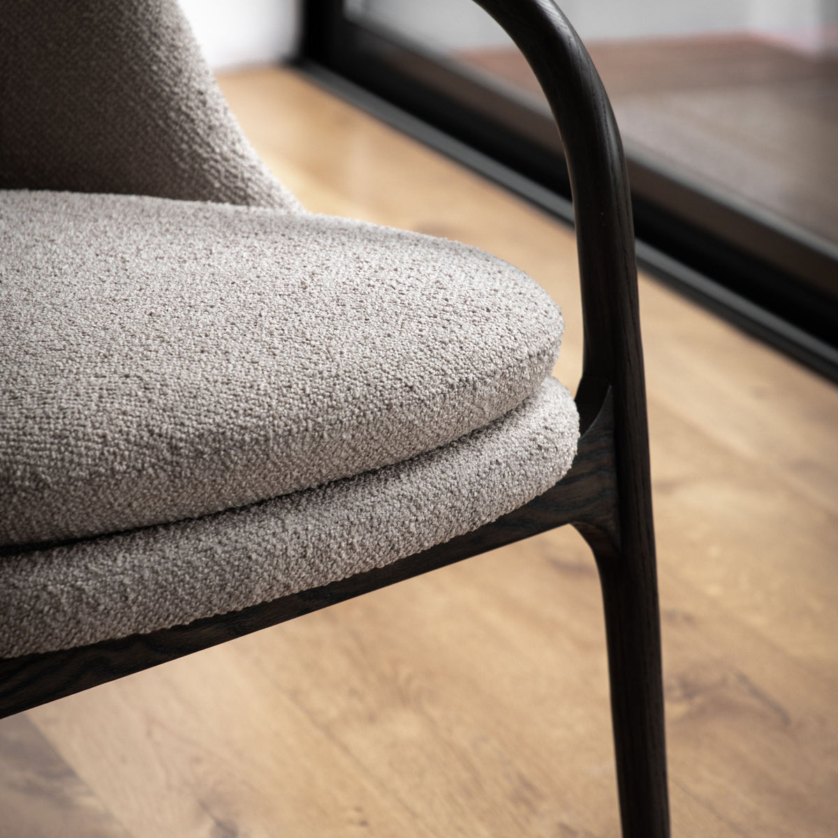 Allet Armchair - Taupe.