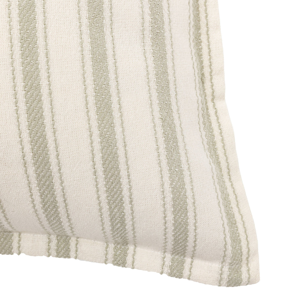 Bodhi Living Alston Woven Stripe Cush Sage House of Isabella UK
