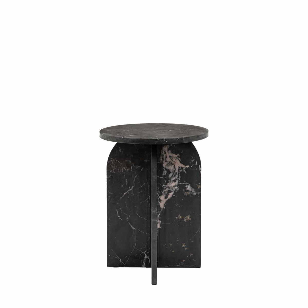 Amalfi Side Table Black.