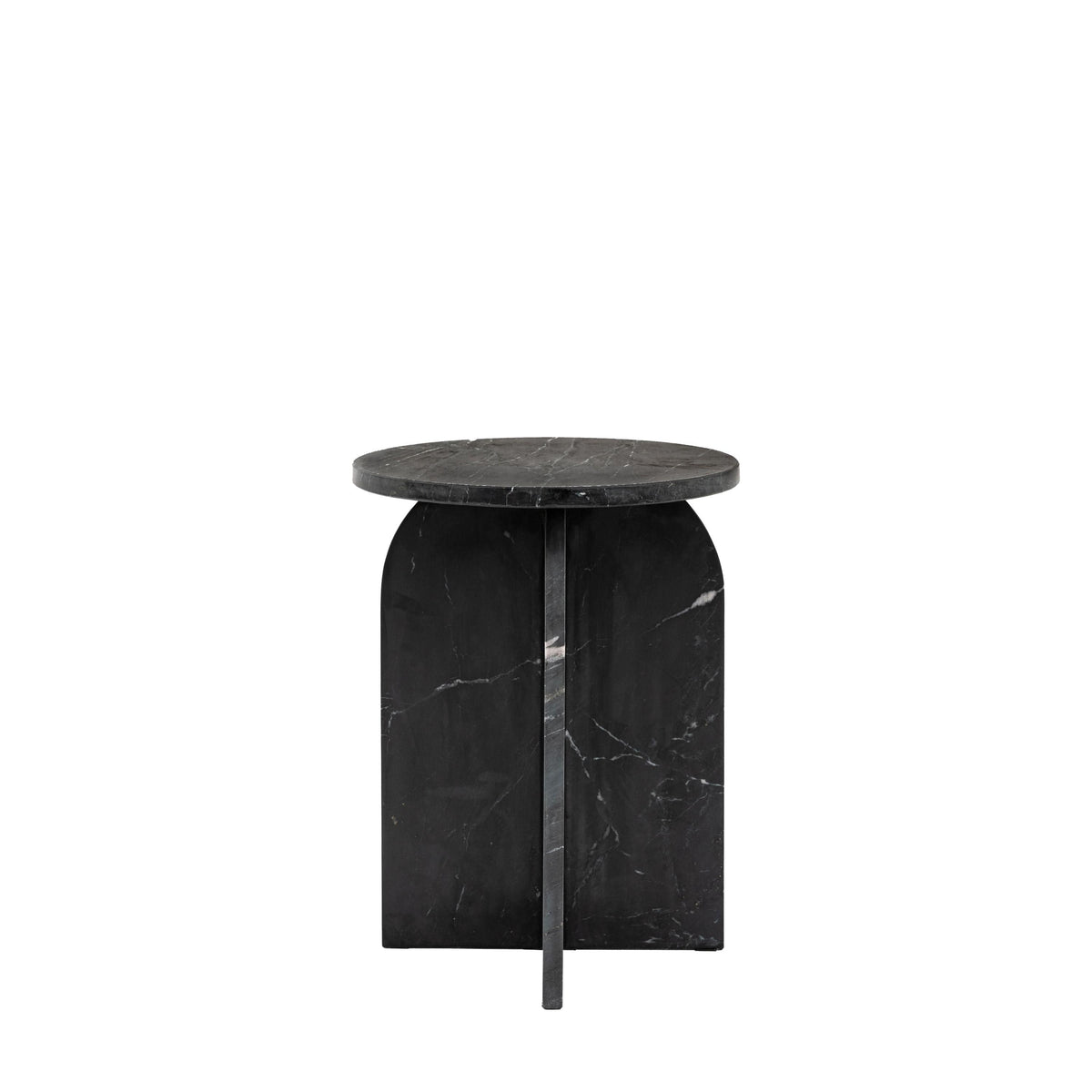 Amalfi Side Table Black.