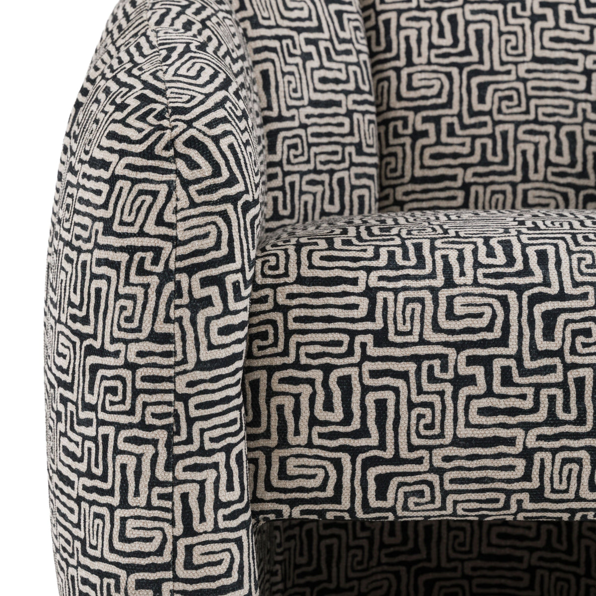 Bodhi Living Atella Tub Chair Tula Monochrome House of Isabella UK